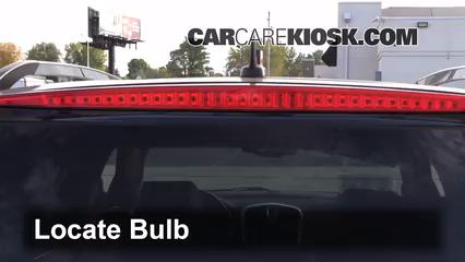 2007 Cadillac SRX 4.6L V8 Lights Center Brake Light (replace bulb)
